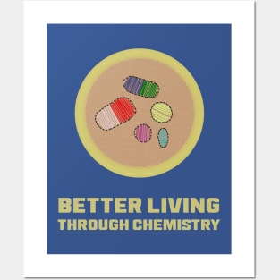 Merit Badge for Practical Brain Chemistry Posters and Art